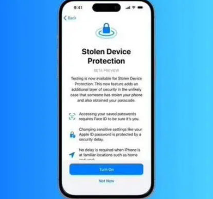 秀屿苹果授权维修店分享被盗设备保护功能开启方法 